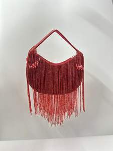 Elegante Bolso Bandolera Hecho a Mano con Bordado de Cuentas, Bolsos de Hombro con Cuentas de Primera Calidad - Product Image 3