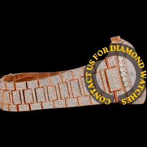 Reloj de moda hip hop más vendido, reloj de pulsera con diamantes para hombre, con movimiento duradero, disponible a precio de exportación. - Product Image 6