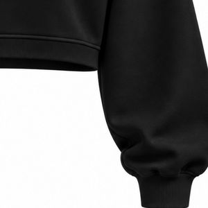 Sudadera Corta con Capucha Negra Personalizada Sigma Gamma Rho para Mujer, Sudadera con Gráfico de la Hermandad Griega 1922, Ropa de Moda con Capucha y Manga Larga - Product Image 5