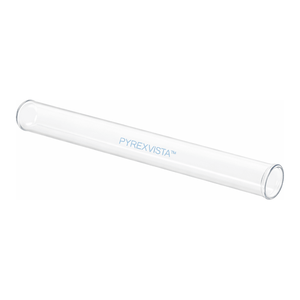 Tubo de ensayo de vidrio borosilicato Corning para PYREX VISTA con borde perlado para investigación de laboratorio - Product Image 1