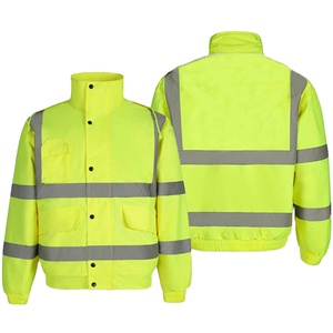 Camisa DE TRABAJO DE SEGURIDAD personalizable para hombre, material reflectante transpirable de alta visibilidad, logotipo personalizable, bolsillo con bandera para uso diario - Product Image 4