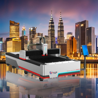 Machine de découpe laser à fibre TSP 3050*1530mm CNC Raycus Max BWT 1500w 3kw 6kw A3015 pour plaque en acier inoxydable de 10 mm