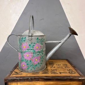 Regadera decorativa de metal para plantas de jardín, uso en interiores y exteriores, boquilla larga, flujo de agua suave, agarre ergonómico, resistente al óxido - Product Image 5