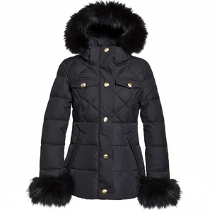 Chaqueta Bomber Personalizada para Mujer, de Invierno, Tejida, Transpirable, Impermeable, Resistente al Viento, con Relleno 100% Poliéster, Exterior de Nailon, OEM/ODM - Product Image 1