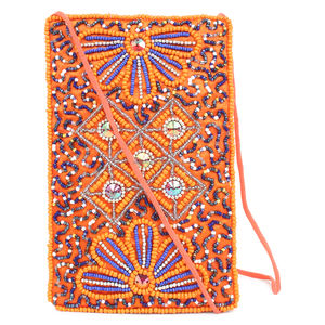 2022สุภาพสตรีโครเชต์ปักแฮนด์เมดลูกปัดโทรศัพท์มือถือออกแบบปกโทรศัพท์กรณีปกที่กำหนดเองสง่างาม - Product Image 5