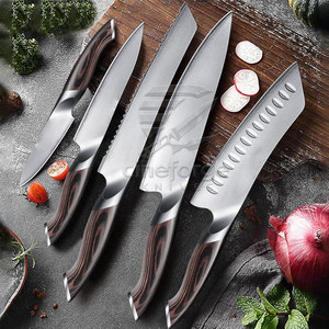 Ensemble de couteaux de chef les plus vendus, faible MOQ, fabriqués par un fabricant de premier plan, ensemble de couteaux de chef de qualité supérieure - Product Image 3
