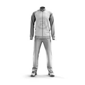 Survêtement en polyester et coton de haute qualité, tissu durable, coupe décontractée, idéal pour le fitness, les sports et les tenues décontractées. - Product Image 1