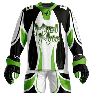 Conjunto de Uniforme de Hockey sobre Hielo Profesional ANAX SPORTS - Nuevo Diseño de Secado Rápido, Transpirable, 100% Poliéster, Logotipo Personalizado Impreso, Unisex para Adultos - Product Image 6