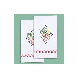 Strawberry Print Cotton <b>Kitchen</b> Towel Manufacturer Soft Touch Embroidered Golf Lintless Bulk OEM Private <b>Label</b> Supply - Product Image 1