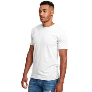 T-shirt unisexe à manches courtes, col rond, 100 % coton CVC, 180 g, blanc uni, séchage rapide, écologique, de qualité supérieure, modèle 6210 - Product Image 2
