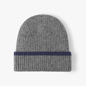 Bonnet en laine OEM avec logo personnalisé, fournisseur d'usine de bonnets pour les marques de streetwear américaines - Product Image 2