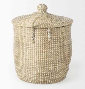 Woven Organizer Basket Handmade Storage Solution for Home Organization and Retail Supply Export Quality - Product Image 4
