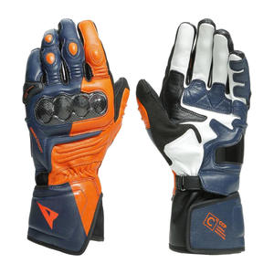 Guantes de Motociclismo de Cuero Unisex Dennis Carbon 3, Estilo Largo, Cuero Genuino, Impermeables, Transpirables, Dedos Completos - Product Image 4