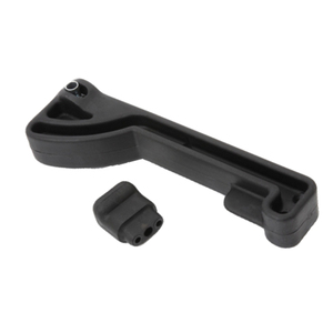 Poignée de fenêtre latérale 331/38532 compatible avec la chargeuse-pelleteuse JCB 3CX 4CX, loquet de fenêtre de cabine, pièce OEM - Product Image 1
