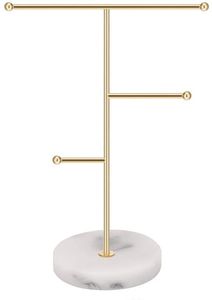 European Classic Style Metal Jewelry Rack Desktop <b>Dressing</b> <b>Table</b> <b>Storage</b> for Earrings and Necklace Sorter for Metal Jewelry - Product Image 4
