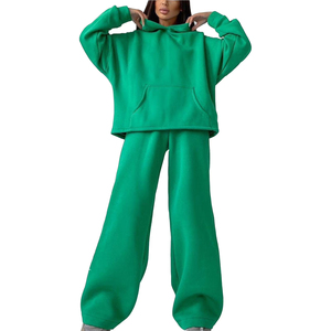 Ropa Deportiva Casual para Mujer, Nuevo Diseño, Chándal para Correr de Color Sólido, Chándal Personalizable de Invierno, Chándal Moderno para Mujer - Product Image 1