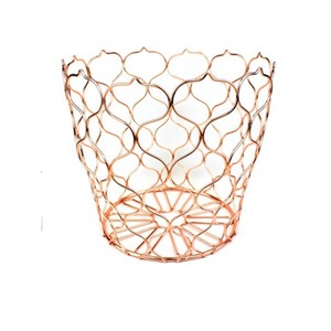 Premium Metal Wire <b>Basket</b> with Open Grid Design for Modern Kitchen Storage and <b>Display</b> Use - Product Image 1