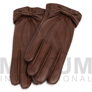 Custom made <b>Long</b> Hot High Quality Sheep Skin Fashion Leather Opera Evening Party Black <b>Gloves</b> - Product Image 3