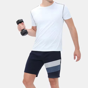 Pantalones Cortos de Verano para Hombre de Alta Calidad, Casuales, con Patrón Sólido, 100% Algodón, Cierre con Cordón, Transpirables y Ecológicos - Product Image 3