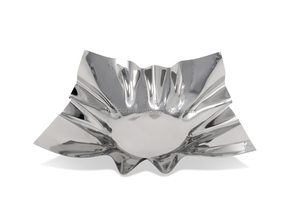 Vente flash Bol en acier inoxydable de luxe écrasé Design moderne pour servir parfaitement les repas, les collations, les fruits, les fêtes de Noël et du Ramadan - Product Image 5