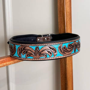 Arnés para perros de cuero genuino con herramientas manuales personalizadas de lujo Collar de perro de cuero de grano completo resistente Juegos de cables de tráfico Fabricante - Product Image 2