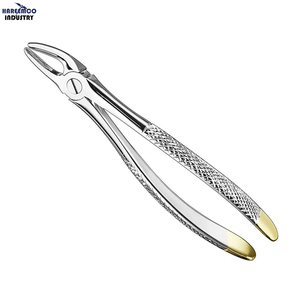 Forceps d'extraction manuels de marque personnalisée, taille 7, diamantés, argentés, certifiés CE - Product Image 1