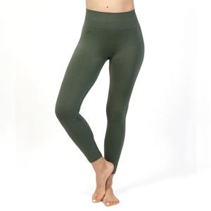 Nuevos Leggings Personalizados con Logotipo para Mujer, Cintura Media, Diseño Sólido, Spandex/Nylon, Efecto Push-Up, Pantalones Deportivos de Alta Calidad OEM - Product Image 2