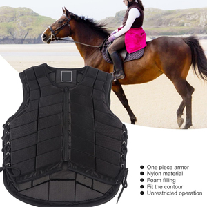 Chaleco de equitación premium, ropa de entrenamiento ecuestre, ligero, transpirable, cómodo, sin mangas, para montar al aire libre. - Product Image 6