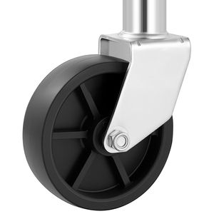 Martinetto Girevole per Rimorchio Barca Resistente con Capacità di Carico di 450 kg, Maniglia Ergonomica, Ruota Singola, Parti e Accessori in PP - Product Image 5