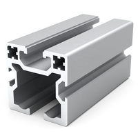 Profilé de rail coulissant en aluminium robuste Henton 4040 4042 pour équipement d'automatisation et cadre de clôture