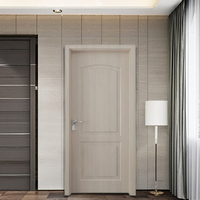 Poignées de porte intelligentes modernes en MDF personnalisées en gros, poignées moulées en PVC pour portes d'entrée intérieures/extérieures, cuisine, salon, hôtel