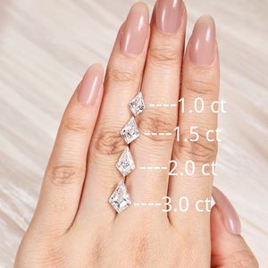 Prix de gros : Paire de diamants de laboratoire taille cerf-volant, pierres lâches, 0,40 CT - 1,00 CT, certifiés IGI, couleur DEF VVS, clarté EF VS1, vente en gros - Product Image 2