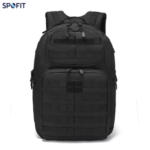 Sac à dos tactique SPOFIT imperméable en résine et maille, 20-36L, unisexe, pour la randonnée et les activités de plein air - Product Image 5
