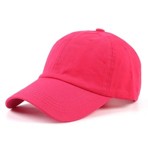 Casquette de baseball en coton délavé vintage avec logo personnalisé, 6 panneaux, couleur bordeaux unie, casquette décontractée unisexe pour le sport - Product Image 4
