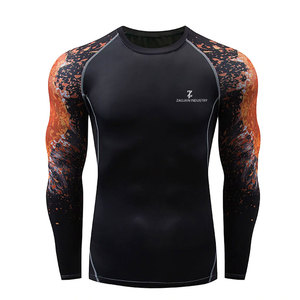 Best Selling Wholesale Price <b>MMA</b> <b>Rash</b> <b>Guard</b> New Style <b>MMA</b> <b>Rash</b> <b>Guard</b> Spandex Polyester <b>MMA</b> <b>Rash</b> <b>Guard</b> - Product Image 1