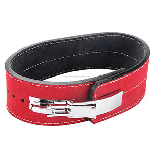 Cinturón de Cintura de levantamiento de pesas con hebilla de palanca fabricada a medida para gimnasio Fitness cinturón de brillo de levantamiento de pesas - Product Image 5