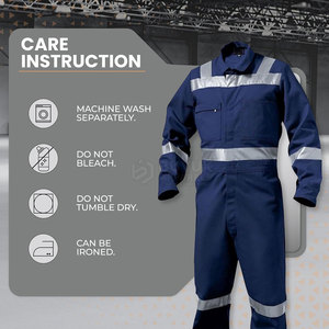 ชุดคลุมทำงานผ้าทนทาน ระบายอากาศได้ดี รับผลิตจำนวนมาก ได้รับการรับรองมาตรฐาน CE สวมใส่สบายและมีประสิทธิภาพด้านความปลอดภัยที่เชื่อถือได้ - Product Image 6