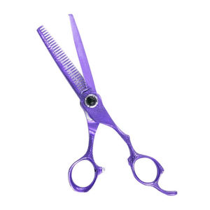 Ciseaux à cheveux professionnels MAHFOOZ INSTRUMENTS, lame droite en acier inoxydable de 6,5 pouces, tranchants, pour salon et coupe de cheveux à domicile - Product Image 3