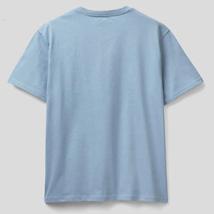 Camiseta de Hombre de Primera Calidad, 100% Algodón, Impresión Personalizada, Servicio OEM, Diseño de Logotipo, Color Personalizado, Corte Holgado, Tejido de Punto de Alta Calidad - Product Image 4