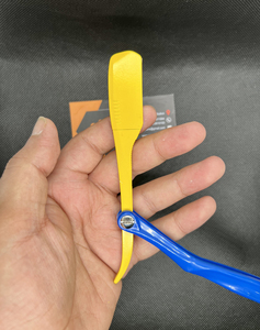 Lame de rasoir demi-lune pour homme, style japonais, en acier inoxydable importé, pour barbier professionnel, vente chaude - Product Image 5