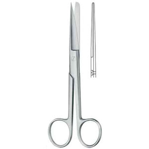 Ciseaux de pansement AIGUILLES/FLATTS en acier inoxydable, instrument chirurgical médical - Product Image 1