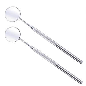 กระจกตรวจฟันด้ามเหล็กคุณภาพดี ราคาสุดคุ้ม ทนทาน ใช้งานง่าย สำหรับการตรวจฟัน - Product Image 1