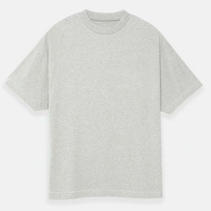 Fabrication sur mesure, T-shirt homme uni, 240g, coupe classique, 100% coton/polyester, écologique, respirant, anti-rides, séchage rapide - Product Image 3