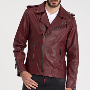Chaquetas de Cuero de Moda para Hombre, Chaquetas Casuales de Invierno, Prendas Exteriores de Cuero Suave para Usar en Todas las Estaciones, Cálidas, Elegantes y Cómodas - Product Image 1