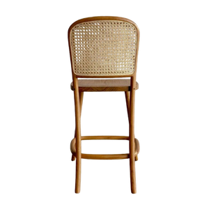 Chaise Coliesa moderne, écologique et durable, en rotin naturel, pour une utilisation en intérieur dans les cafés et les salons - Product Image 4