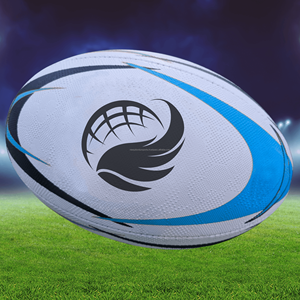 Ballon de rugby officiel en caoutchouc Taille 5 Ballon d'entraînement et de match de l'équipe Adultes Enfants Haute adhérence en vrac Logo en gros - Product Image 6