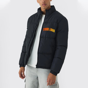 Chaqueta Softshell de Invierno para Hombre, de Alta Calidad, a la Moda, con Cuello Alto, Logotipo Frontal, Cierre de Cremallera Transpirable, Estilo Urbano - Product Image 2