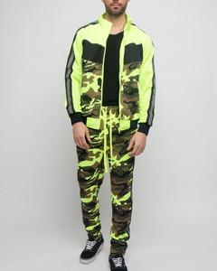 Conjunto Deportivo Premium para Hombre, Reflectante, Color Neón, Casual, Ecológico, Transpirable, Corte Regular, Poliéster/Algodón, Hecho en EE. UU. - Product Image 6