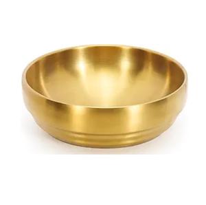 Ensemble de 2 bols décoratifs dorés pour la décoration de la maison, porte-clés en acier inoxydable, grand bol à clés pour table d'entrée - Product Image 2