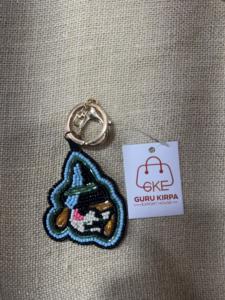 Breloque de sac en forme de paix, faite à la main, de haute qualité, style bohème chrétien, avec perles d'imitation et perles de rocaille en verre filé, pour enfants - Product Image 3